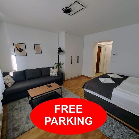 S15 Studio Apartment Free Parking Zagreb Extérieur photo